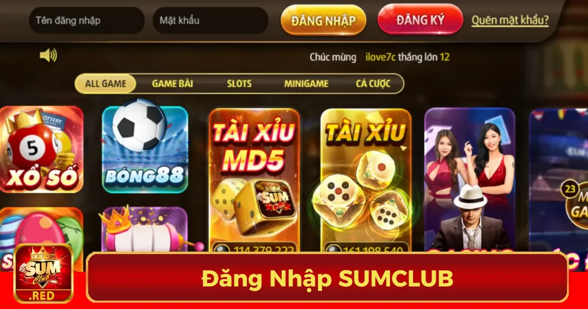 Làm thế nào để đăng nhập tài khoản SUMCLUB?
