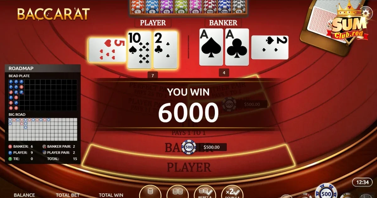 cách chơi Baccarat SUMCLUB cực kỳ đơn giản