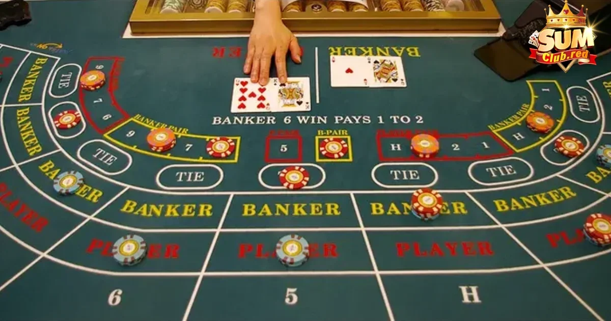 Hướng dẫn cách chơi Baccarat SUMCLUB dễ hiểu nhất