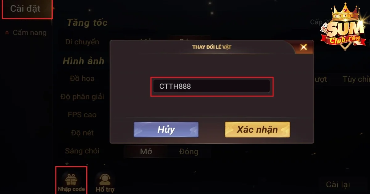 Hướng dẫn nhận giftcode SUMCLUB đúng chuẩn